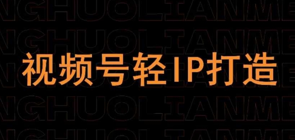 视频号：线上课程，轻IP打造（内部直播课）-AI创作学习-提示词应用-短视频玩法青花瓷AI学习网