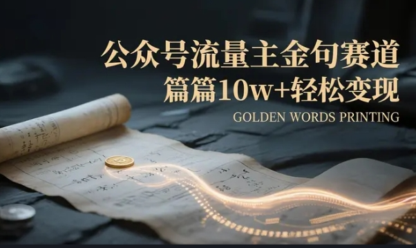 公众号流量主金句赛道，篇篇10w+轻松变现，多种模式选择-AI创作学习-提示词应用-短视频玩法青花瓷AI学习网