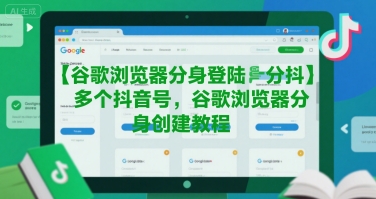 谷歌浏览器：分身登陆多个账号，谷歌浏览器分身创建教程-AI创作学习-提示词应用-短视频玩法青花瓷AI学习网