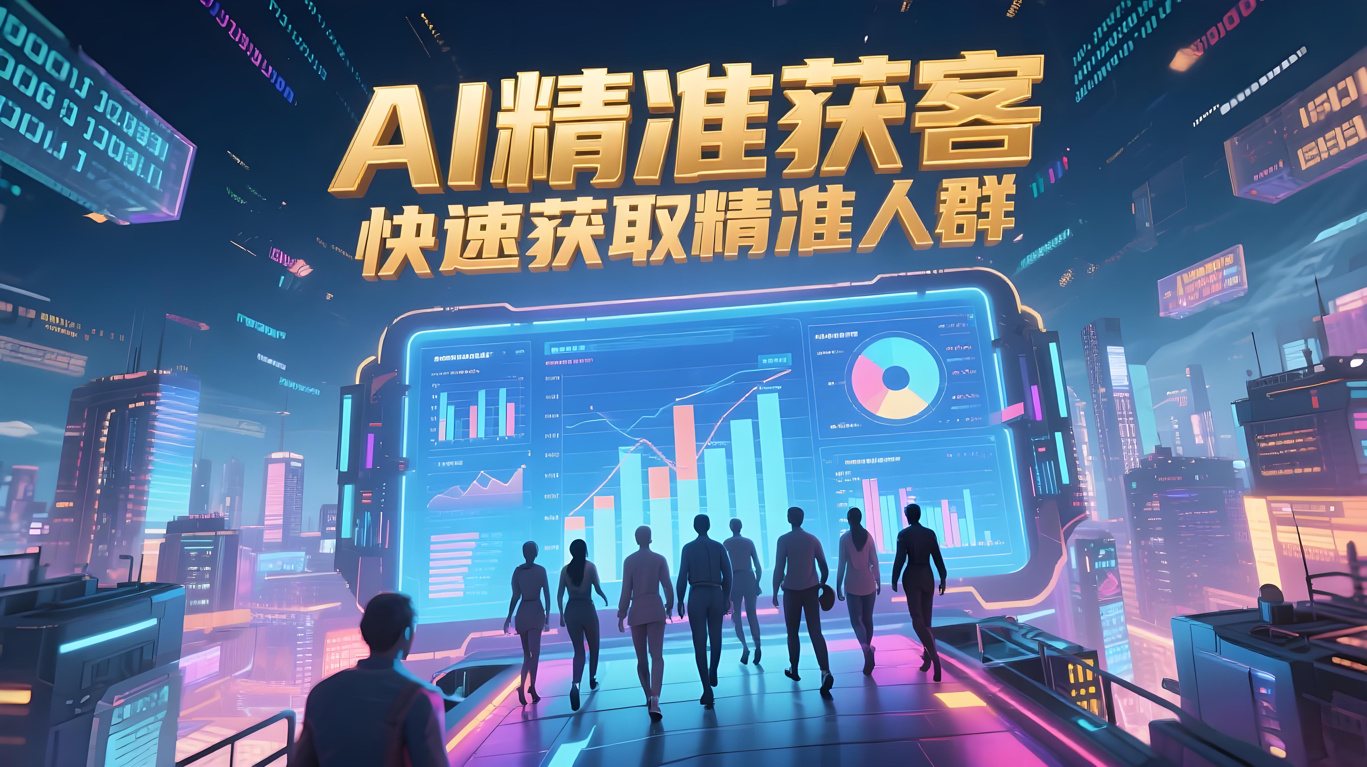 AI精准获客班，0基础小白也能快速获取精准人群-AI创作学习-提示词应用-短视频玩法青花瓷AI学习网