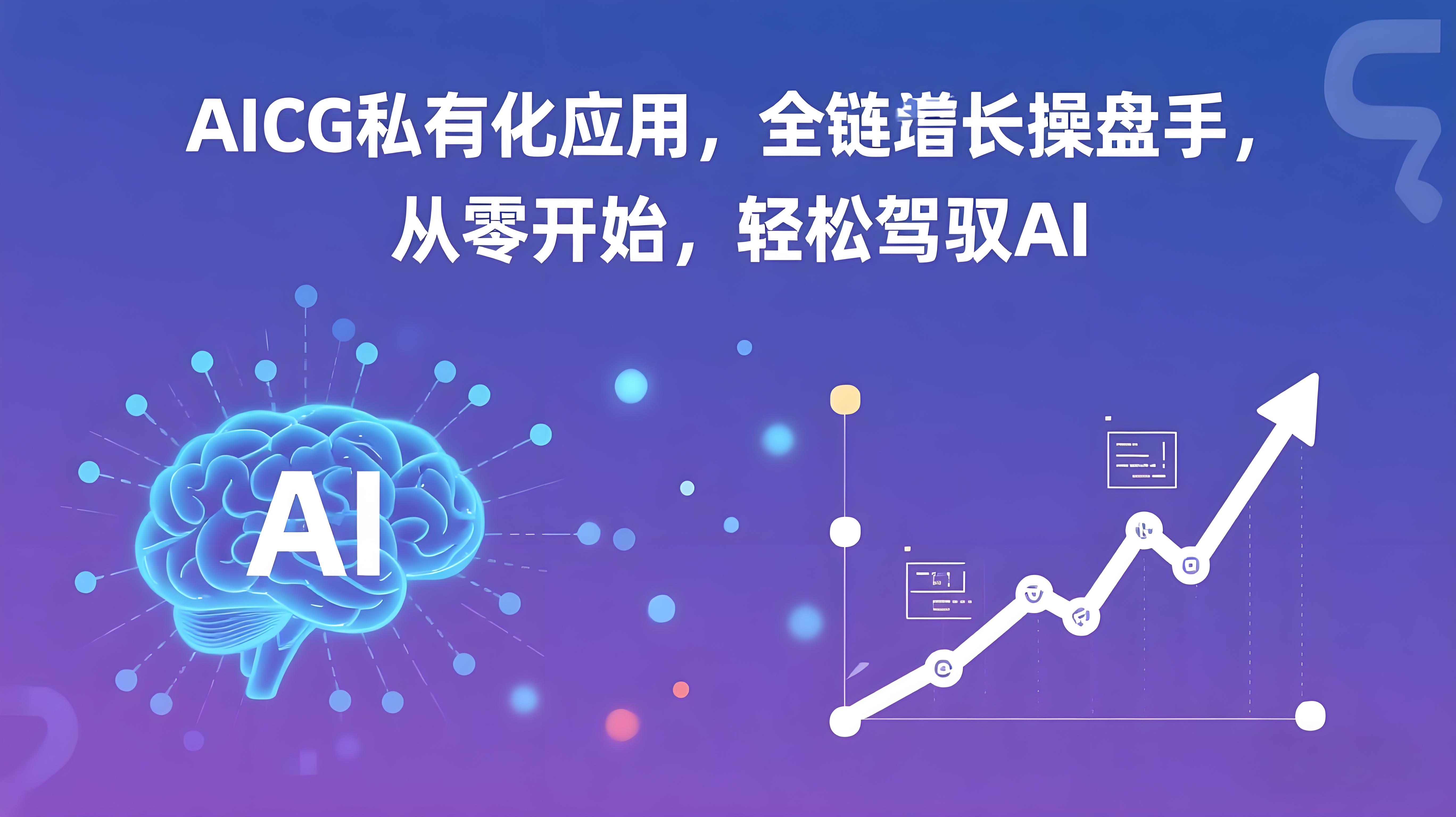 大兰：AIGC私有化应用，全链增长操盘手，浅显易懂从0开始，轻松驾驭AI-AI创作学习-提示词应用-短视频玩法青花瓷AI学习网